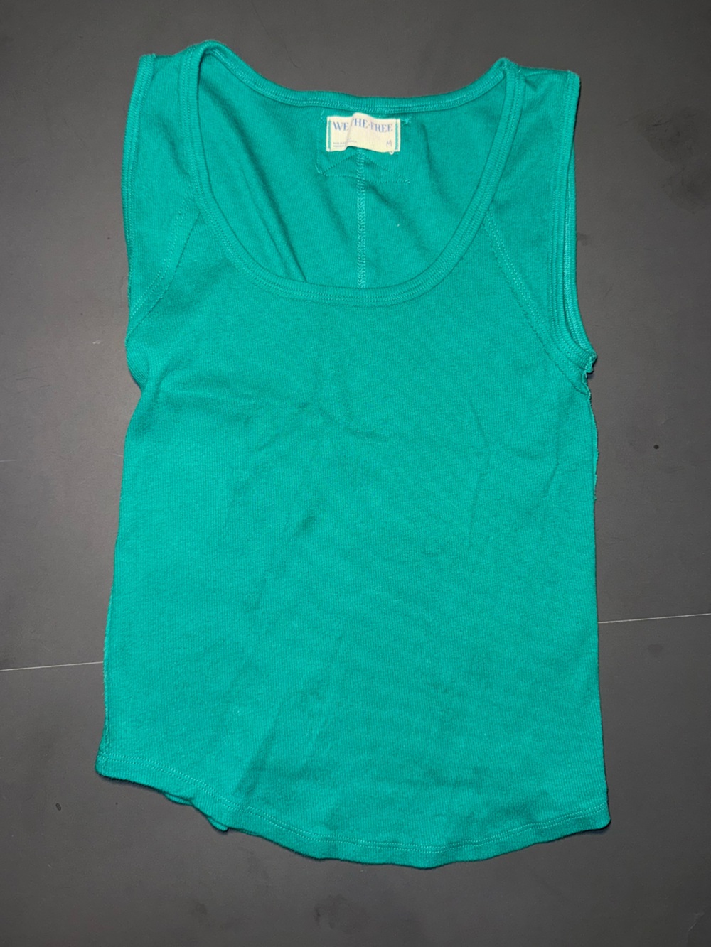 We The Free Women's Ribbed Tank Top - Teal